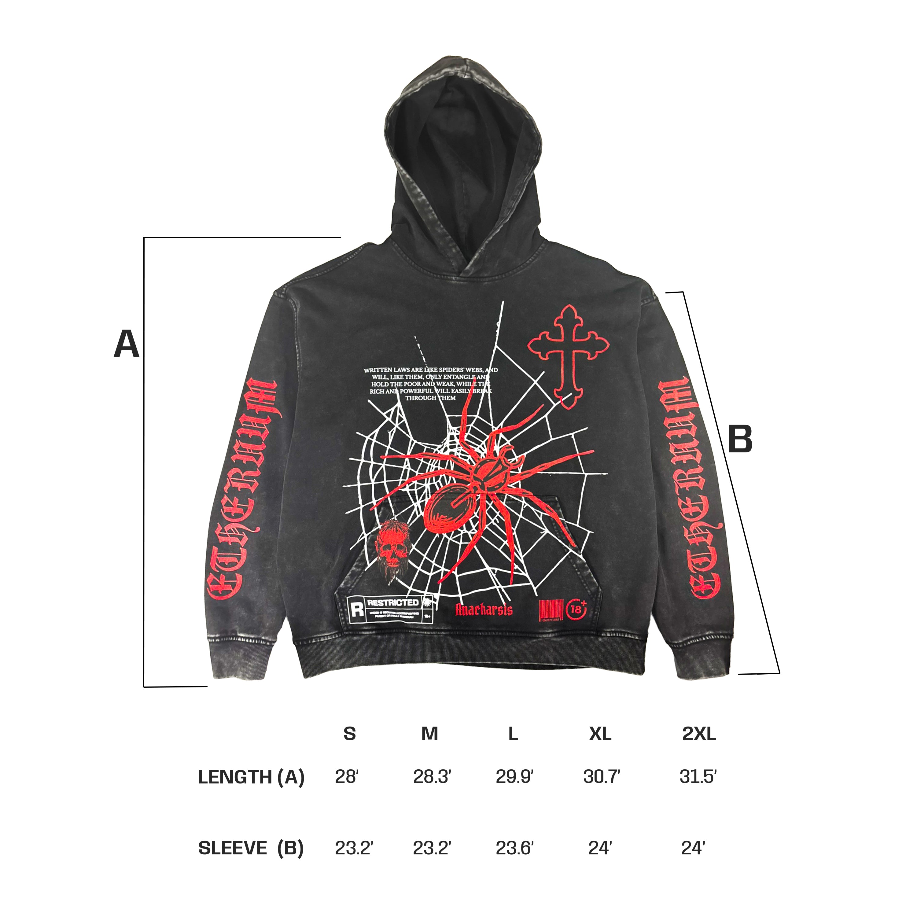 "ANARCHASIS" HOODIE