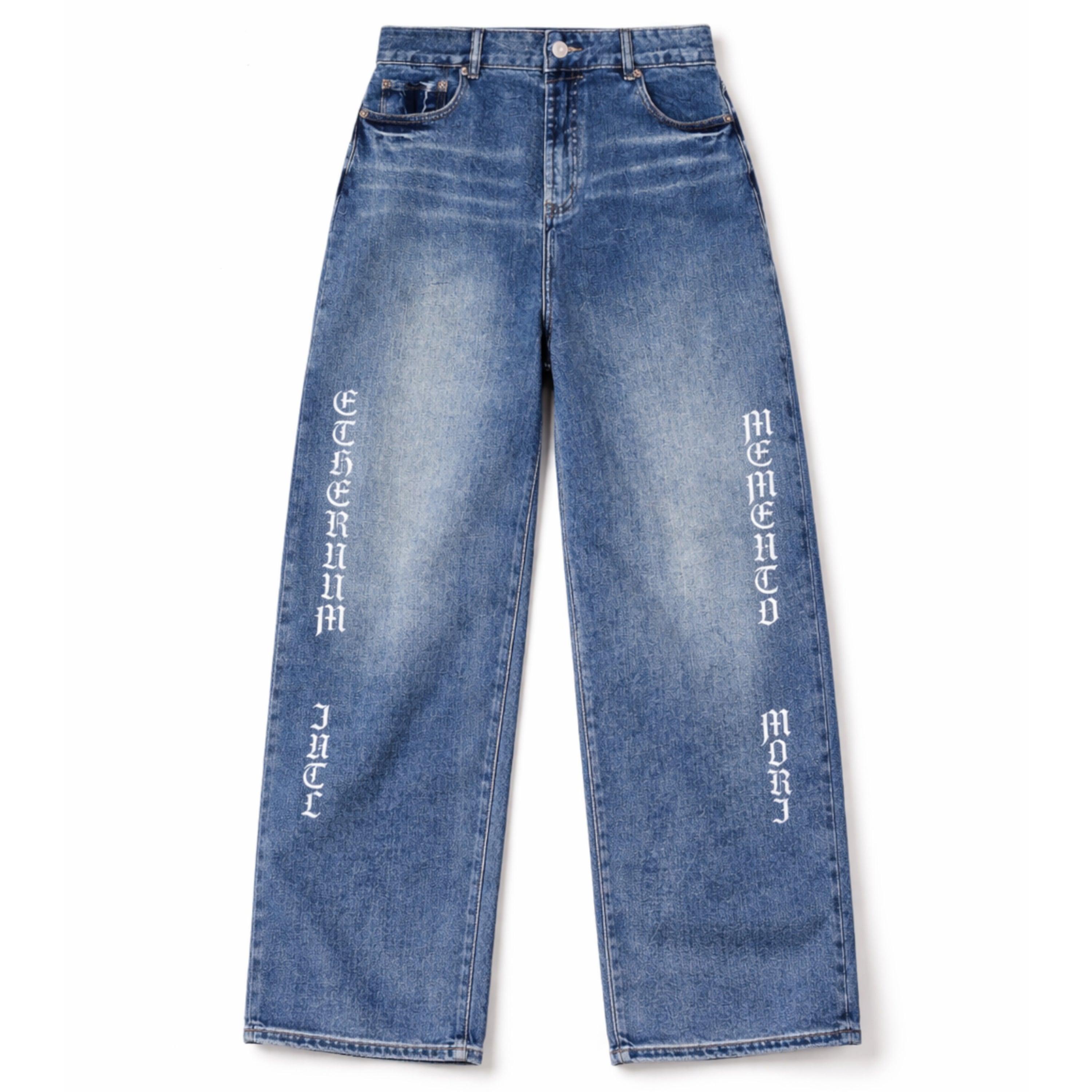 MEMENTO MORI DENIM JEANS